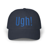 Classic "UGH!" Cap - Navy with Blue Embroidery